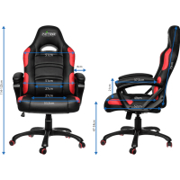 Кресло игровое Gamemax GCR07- Nitro Concepts Red (GCR07 Red) Diawest