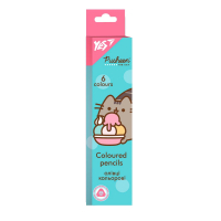 Олівці кольорові Yes Pusheen 6 кол (290698) Diawest