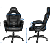 Кресло игровое Gamemax GCR07-Nitro Concepts Black (GCR07 Black) Diawest