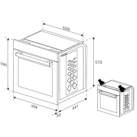 Духовой шкаф Beko BBIE133002XD Diawest