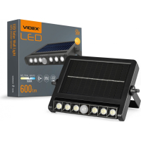 Прожектор Videx IP54 600Lm 5000K Сенсорний (VL-WLSO-025-S) Diawest