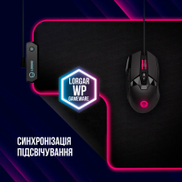 Килимок для мишки Lorgar Steller 913 RGB USB Black (LRG-GMP913) Diawest