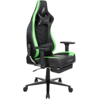 Крісло ігрове 1stPlayer DK1 Pro FR BlackGreen Diawest