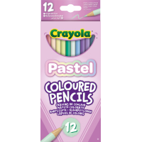 Олівці кольорові Crayola пастельні 12 шт (68-3366) Diawest