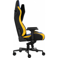 Крісло ігрове GT Racer X-0724 Blue/Yellow Diawest