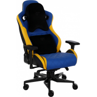 Крісло ігрове GT Racer X-0724 Blue/Yellow Diawest