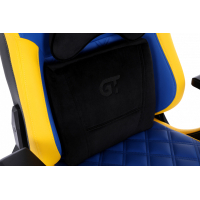 Крісло ігрове GT Racer X-0724 Blue/Yellow Diawest