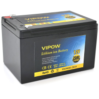 Батарея до ДБЖ Vipow 12V - 20Ah Li-ion (VP-12200LI) Diawest