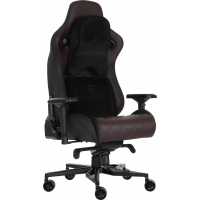 Крісло ігрове GT Racer X-0724 Black/Brown Diawest