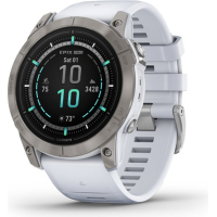 Смарт-годинник Garmin EPIX PRO (g2), 51, Saph, Ti, Whitestone, GPS (010-02804-11) Diawest