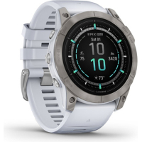 Смарт-годинник Garmin EPIX PRO (g2), 51, Saph, Ti, Whitestone, GPS (010-02804-11) Diawest