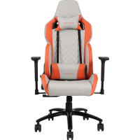 Кресло игровое 1stPlayer DK2 Pro OrangeGray Diawest