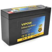 Батарея до ДБЖ Vipow 12V - 8Ah Li-ion (VP-1280LI) Diawest