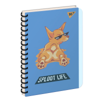 Блокнот Yes В6/144 пл.обл. Sploot life (681906) Diawest
