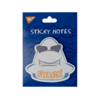 Бумага для заметок Yes с клейким слоем фигурный Shark 104х93 мм, 40 листов (170250) Diawest