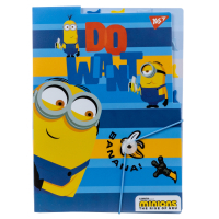 Папка на резинках Yes A4 с тремя разделителями Minions (492100) Diawest