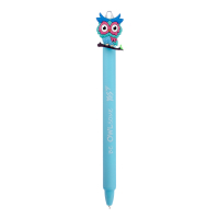 Ручка кулькова Yes Cute owl автоматична 0,7 мм синя (412007) (продається по 36 шт) Diawest