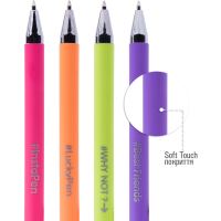 Ручка кулькова Yes Lucky Pen автоматична 0,7 мм синя (411967) (продається по 36 шт) Diawest