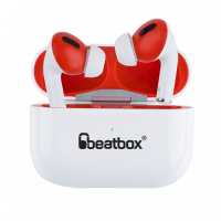 Навушники BeatBox PODS PRO 1 Wireless Charging White-Red (bbppro1wcwr) Diawest