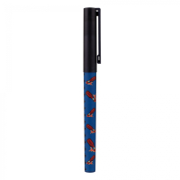 Ручка кулькова Yes 8bit UA Fire 0,7 мм синя (412116) (продається по 24 шт) Diawest