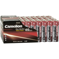 Батарейка Camelion AAA Plus Alkaline LR03 * 40 (LR03-SP40) Diawest