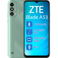Мобильный телефон ZTE Blade A53 2/32GB Green Diawest