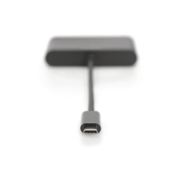 Перехідник USB-C to HDMA 2xUSB Digitus (DA-70855) Diawest