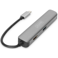 Концентратор Digitus Travel USB-C 5 Port (DA-70891) Diawest