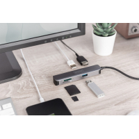 Концентратор Digitus Travel USB-C 5 Port (DA-70891) Diawest