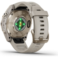 Смарт-годинник Garmin fenix 7S Pro Saph Solar, Soft Gold SS w/Lt. Sand Band, GPS (010-02776-15) Diawest