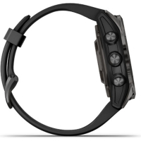 Смарт-часы Garmin EPIX PRO (g2), 42mm, Saph, CrbnGry DLC Ti, Black, GPS (010-02802-15) Diawest