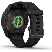 Смарт-часы Garmin EPIX PRO (g2), 42mm, Saph, CrbnGry DLC Ti, Black, GPS (010-02802-15) Diawest