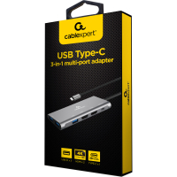 Концентратор Choetech USB-C 3-in-1 (A-CM-COMBO3-03) Diawest