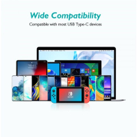 Дата кабель USB 2.0 Type-C to Type-C 1.0m Choetech (CC0002-WH) Diawest