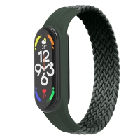 Ремінець до фітнес браслета Armorstandart Braided Solo Loop для Xiaomi Mi Band 7/6/5/4 Khaki size M (ARM58766) Diawest
