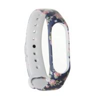 Ремешок для фитнес браслета Armorstandart для Xiaomi Mi Band 4/3 Blue Flowers (ARM52066) Diawest