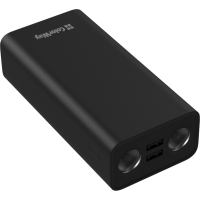 Батарея универсальная ColorWay 30 000 mAh Lamp, Black (CW-PB300LPB3BK-F) Diawest