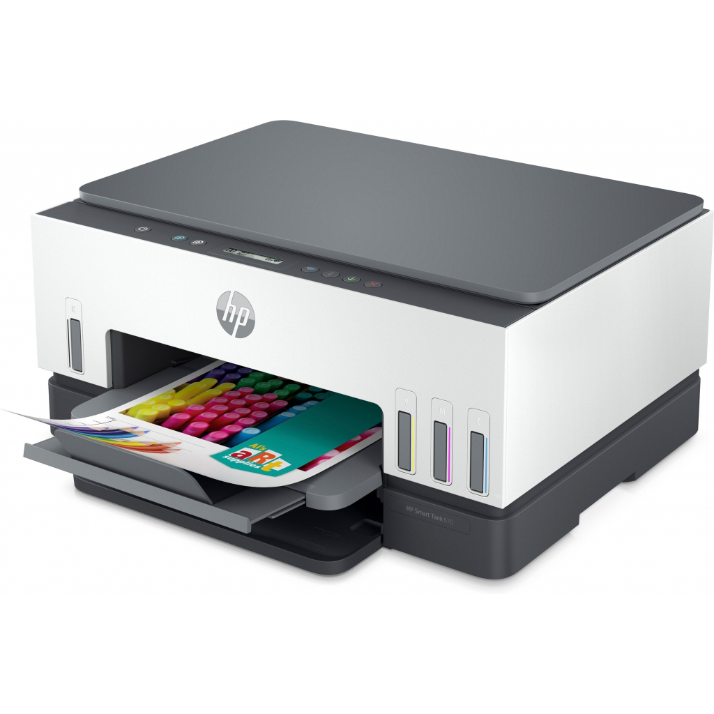 Багатофункціональний пристрій HP Smart Tank 670 c Wi-Fi (6UU48A) Diawest