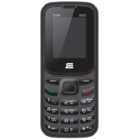Мобільний телефон 2E E180 2023 Black (688130251044) Diawest