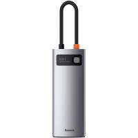 Концентратор Baseus USB3.1 Type-C to USB Type C PD 100W/HDMI 4K 60 Hz/3*USB 3.2 Gen1/ 5in1 (CAHUB-CX0G) Diawest