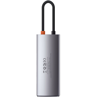 Концентратор Baseus USB3.1 Type-C to USB Type C PD 100W/HDMI 4K 60 Hz/3*USB 3.2 Gen1/ 5in1 (CAHUB-CX0G) Diawest