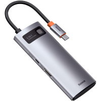 Концентратор Baseus USB3.1 Type-C to USB Type C PD 100W/HDMI 4K 60 Hz/3*USB 3.2 Gen1/ 5in1 (CAHUB-CX0G) Diawest