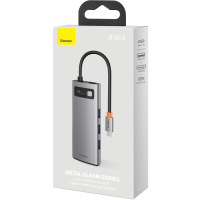 Концентратор Baseus USB3.1 Type-C to USB Type C PD 100W/HDMI 4K 60 Hz/3*USB 3.2 Gen1/ 5in1 (CAHUB-CX0G) Diawest