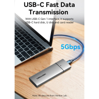 Концентратор Vention USB3.1 Type-C to DP/HDMI/VGA/USB-C/USB3.0x3/RJ45/SD/TF/TRRS 3.5mm/PD 100W 12in1 (THSHC) Diawest