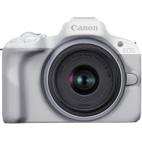 Цифровий фотоапарат Canon EOS R50 + RF-S 18-45 IS STM White (5812C030) Diawest