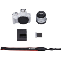 Цифровий фотоапарат Canon EOS R50 + RF-S 18-45 IS STM White (5812C030) Diawest