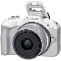 Цифровий фотоапарат Canon EOS R50 + RF-S 18-45 IS STM White (5812C030) Diawest