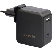 Зарядное устройство Gembird 60W PD & QC, Type-C, USB-A (NPA-PD60-01) Diawest