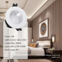 Светильник точечный Yeelight Mesh LED Downlight M2 5W 350lm 2700 - 6500K (YLTS02YL) Diawest