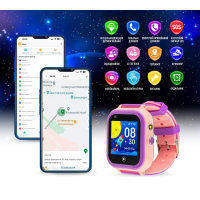 Смарт-часы GARMIX PointPRO-200 4G/GPS/WIFI/VIDEO CALL PINK (GMXPP200-P) Diawest